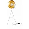 Kiom Rétro Lampadaire Trépied Lampe De Studio Big Alona Blanc & Or 10594 -Lampadaire Soldes 2022 50602842 1