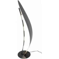 Kiom Lampadaire à Leds Agime Noir Mat & Or Dimmable 121cm 10838 -Lampadaire Soldes 2022 50602906 5