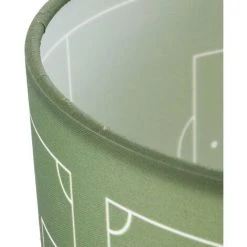 Paco Home Lampe Pour Enfant Lampadaire LED Chambre Garçon, Terrain De Foot Lampadaire E27  Un Pied Noir,  Vert (Ø38 Cm) -Lampadaire Soldes 2022 50624556 4