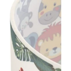 Paco Home Lampe Pour Enfants Lampadaire LED Chambre D'enfant Lampe Jungle Animaux, E27  Un Pied Blanc,  Vert (Ø38 Cm) -Lampadaire Soldes 2022 50628676 4