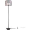 Paco Home Lampe Pour Enfants Lampe LED Lampadaire Chambre D'enfant Lampe Motif étoiles E27  Un Pied Noir,  Rose (Ø38 Cm)