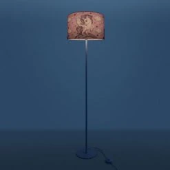 Paco Home Lampe Pour Enfant Lampadaire LED Chambre D'enfant Lampe Licorne, Pour Fille E27  Un Pied Blanc,  Rose (Ø38 Cm) -Lampadaire Soldes 2022 50629820 3