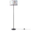 Paco Home Lampe Chambre Enfant Chambre De Bébé Lampadaire E27 Montgolfière Animaux  Crème (Ø38cm),  Lampadaire - Noir -Lampadaire Soldes 2022 50630946 1