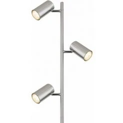 ETC-SHOP Lampadaire Lampadaire 3 Lumières Lampadaire Orientable Lampadaire Salon Moderne Argent, 3 Flammes, Métal, 3x GU10, LxlxH 25x23x154 Cm -Lampadaire Soldes 2022 51004194 4