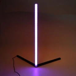 HALOYO Lampadaire Lampe De Chevet Lampe De Chevet RVB Colorée, Dimmable, Télécommande Lampe LED 7W 20*20*52cm -Lampadaire Soldes 2022 51649561 4