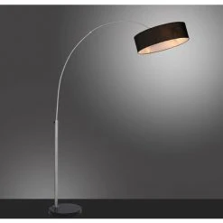 ETC-SHOP Lampe à Arc Lampadaire De Salon Lampe à Arc Noire Lampe à Arc à 3 Flammes Pour Table à Manger, Avec Socle En Marbre, 3x E27, LxH 160 X 200 Cm -Lampadaire Soldes 2022 52061802 5