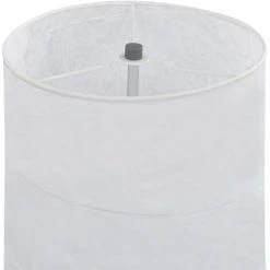 Topdeal Lampadaire Avec Support 121 Cm Blanc E27 -Lampadaire Soldes 2022 52091903 4