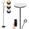 Anten 30W Lampadaire LED Avec Liseuse Réglable 5W Lampadaire Sur Pied Salon Avec Télécommande Lampe LED Sur Pied Avec Luminosité Réglable Lampadaire Chambre Dimmable Avec Couleur à Choix 3000K à 6000K -Lampadaire Soldes 2022 53043919 1