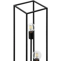 LINDBY Lampadaire 'Krisha' En Métal Pour Salon & Salle à Manger - Noir -Lampadaire Soldes 2022 53056892 3
