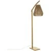 Atmosphera - Lampadaire Arc En Bambou H 158 Cm - Beige -Lampadaire Soldes 2022 53826117 1