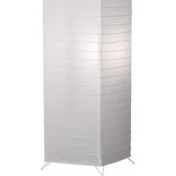 ETC-SHOP Lampadaire Papier Salon Lampe D'appoint Chambre Lampadaire 2 Flammes, 2x E27, LxH 25x130 Cm -Lampadaire Soldes 2022 54457543 3