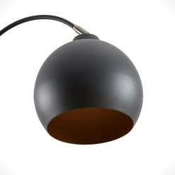 LINDBY Lampadaire 'Minali' En Métal Pour Salon & Salle à Manger - Noir -Lampadaire Soldes 2022 54690687 3