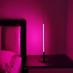 SKECTEN Lampadaire Coloré RGB Lampe De Chevet Dimmable Télécommande 7W Lampe LED 15 * 15 * 52cm Noir 9 SKECTEN Lampadaire Coloré RGB Lampe De Chevet Dimmable Télécommande 7W Lampe LED 15 * 15 * 52cm Noir -Lampadaire Soldes 2022 55149116 3