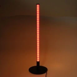 SKECTEN Lampadaire Coloré RGB Lampe De Chevet Dimmable Télécommande 7W Lampe LED 15 * 15 * 52cm Noir 10 SKECTEN Lampadaire Coloré RGB Lampe De Chevet Dimmable Télécommande 7W Lampe LED 15 * 15 * 52cm Noir -Lampadaire Soldes 2022 55149116 4