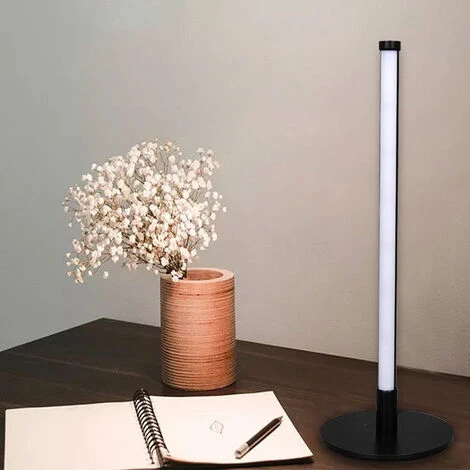 SKECTEN Lampadaire Coloré RGB Lampe De Chevet Dimmable Télécommande 7W Lampe LED 15 * 15 * 52cm Noir 7 SKECTEN Lampadaire Coloré RGB Lampe De Chevet Dimmable Télécommande 7W Lampe LED 15 * 15 * 52cm Noir – Image 5