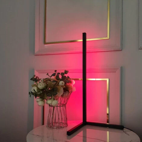 WYCTIN Hofuton Lampe Minimaliste, Lampadaire LED à Intensité Variable, Lampe D'angle Design, Noire 7 WYCTIN Hofuton Lampe Minimaliste, Lampadaire LED à Intensité Variable, Lampe D'angle Design, Noire – Image 5