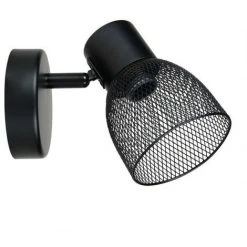 Spot Phenix En Métal Grillage Noir Ostaria - Noir - Noir