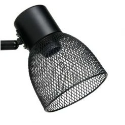 Spot Phenix En Métal Grillage Noir Ostaria - Noir - Noir -Lampadaire Soldes 2022 55566866 3