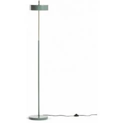 OZAIA Lampadaire Style Vintage OTILIE - Métal - H. 154 Cm - Vert Olive Et Or - Vert Olive -Lampadaire Soldes 2022 55883395 3