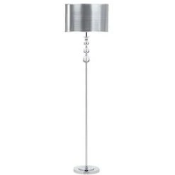 PASCAL MORABITO Lampadaire NOLITA En Métal Et Cristal - H.159 Cm - Argenté -Lampadaire Soldes 2022 55884602 3