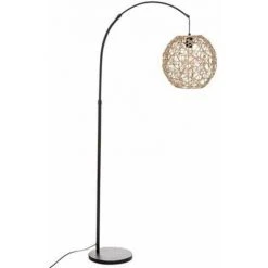 ATMOSPHERA, CRATEUR D'INTRIEUR Lampadaire Arc Design "Raahe" 180cm Noir