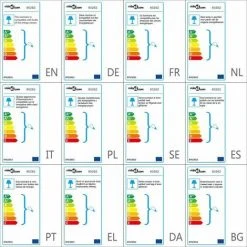 NOVA Lampe Moderne Du Sol 1,70 M. Dans Du Papier De Riz. Lampadaire Avec Support En Acier 170 Cm Beige -Lampadaire Soldes 2022 57093863 3