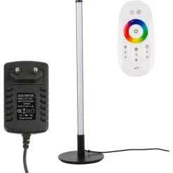 DYHF Lampadaire Moderne Noir - Moderne Luminaire Interieur 7W - RGB - Noir