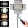 LANGRAY Luminosité Réglable Du Panneau Lumineux Vidéo LED 5500K Avec 3 Couleurs Pour Appareil Photo Canon Nikon Sony DSLR DV, Modèle : Noir -Lampadaire Soldes 2022 58139268 1