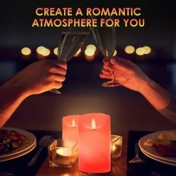 LTS FAFA Lumières LED 3pcs Blanc Chaud Et Multicolore Véritable Alimenté Par Batterie Avec Minuterie Télécommande Pour Décor De Mariage Intérieur Et Extérieur -Lampadaire Soldes 2022 58255405 3