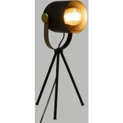 ATMOSPHERA Lampe Trépied En Métal - Longueur 18 Largeur 16 Hauteur 45cm - Noir -Lampadaire Soldes 2022 58461898 4