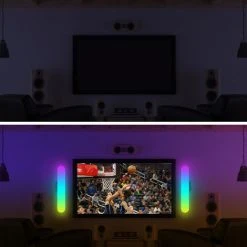 Randaco Smart LED Lampe, Lampe Connectée Avec 9 Modalità Dinamiche Et Modes De Synchronisation De La Musique,Lumière D'ambiance Pour TV,PC - Le Noir 10 Randaco Smart LED Lampe, Lampe Connectée Avec 9 Modalità Dinamiche Et Modes De Synchronisation De La Musique,Lumière D'ambiance Pour TV,PC - Le Noir -Lampadaire Soldes 2022 58741606 4