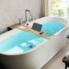 Plateau De Baignoire Orivesi Avec Porte-livre Et Porte-verre En Bambou [en.casa] -Lampadaire Soldes 2022 59197180 1