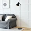 Lampadaire Belfast à Abat-jour Réglable E27 Hauteur 165 Cm Noir [lux.pro] -Lampadaire Soldes 2022 59215751 1