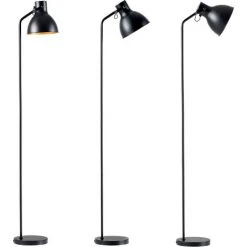 Lampadaire Belfast à Abat-jour Réglable E27 Hauteur 165 Cm Noir [lux.pro] -Lampadaire Soldes 2022 59215751 5