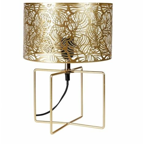 OSTARIA Lampe Métal Ajouré Calathéa Doré - Or 3 OSTARIA Lampe Métal Ajouré Calathéa Doré - Or