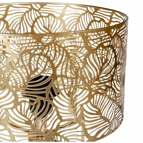 OSTARIA Lampe Métal Ajouré Calathéa Doré - Or 4 OSTARIA Lampe Métal Ajouré Calathéa Doré - Or – Image 2