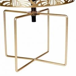 OSTARIA Lampe Métal Ajouré Calathéa Doré - Or 9 OSTARIA Lampe Métal Ajouré Calathéa Doré - Or -Lampadaire Soldes 2022 60157904 3