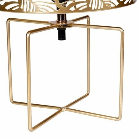 OSTARIA Lampe Métal Ajouré Calathéa Doré - Or 5 OSTARIA Lampe Métal Ajouré Calathéa Doré - Or – Image 3