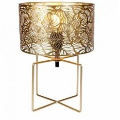 OSTARIA Lampe Métal Ajouré Calathéa Doré - Or 11 OSTARIA Lampe Métal Ajouré Calathéa Doré - Or -Lampadaire Soldes 2022 60157904 5