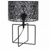 OSTARIA Lampe Métal Ajouré Calathéa Noir - Noir -Lampadaire Soldes 2022 60158052 1