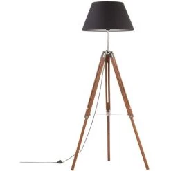 NOVA Lampe En Bois En Bois En Teck 141 Cm Diverses Couleurs Couleur : Marron Et Noir