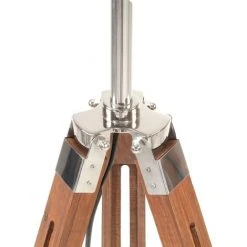 NOVA Lampe En Bois En Bois En Teck 141 Cm Diverses Couleurs Couleur : Marron Et Noir -Lampadaire Soldes 2022 60806340 5