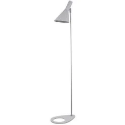 Lampadaire En Métal Blanc Collection Géométrie By HERDASA