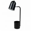 OSTARIA Lampe Métal Avec Pot Crayons Phineas Noir - Noir -Lampadaire Soldes 2022 61288154 1