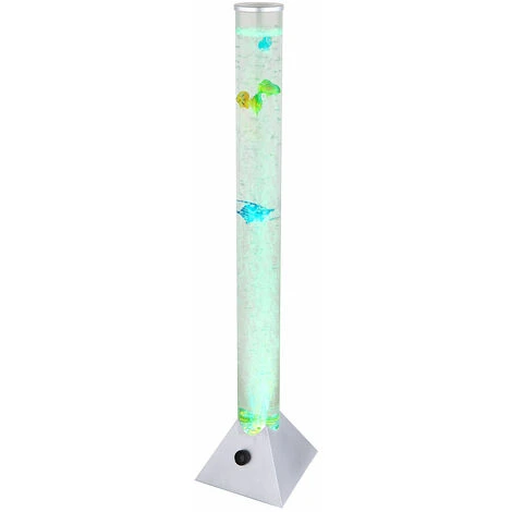 ETC-SHOP Colonne D'eau à Changement De Couleur Colonne à Bulles Salon, LED RGB Avec 5 Poissons Et 5 Balles H 90 Cm 5 ETC-SHOP Colonne D'eau à Changement De Couleur Colonne à Bulles Salon, LED RGB Avec 5 Poissons Et 5 Balles H 90 Cm – Image 3