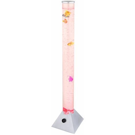 ETC-SHOP Colonne D'eau à Changement De Couleur Colonne à Bulles Salon, LED RGB Avec 5 Poissons Et 5 Balles H 90 Cm 6 ETC-SHOP Colonne D'eau à Changement De Couleur Colonne à Bulles Salon, LED RGB Avec 5 Poissons Et 5 Balles H 90 Cm – Image 4