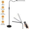 TolleTour 9W Lampadaire Lampadaire LED Cou Flexible Uplighter Salon Bureau Dimmable - Le Noir -Lampadaire Soldes 2022 63764348 1