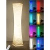 HAZEL LED RGB Lampadaire Sur Pied Salon Design|15W Moderne Lampe Sur Pied|1.56m Blanche Lampadaire Led Salon Chambre| Le Nouveau Lampadaire Papier Avec Télécommande|3 Température De Couleur
