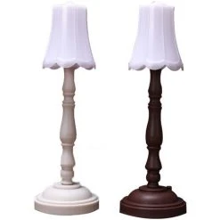 CSPARKV 2 Pièces Mini Lampadaire Led Décoratif Lampadaire De Maison Miniature Mini Fournitures De Maison -Lampadaire Soldes 2022 65413772 5