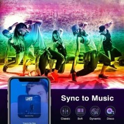 LIFCAUSAL 2 Packs RGBW Lampadaires LED Barre Lumineuse Musique Atmosphère Colorée Ambiance Rétroéclairage Décoration Éclairage Dimmable Lampe Avec Télécommande Pour Chambre Salon KTV Salle De Jeux -Lampadaire Soldes 2022 66570944 5